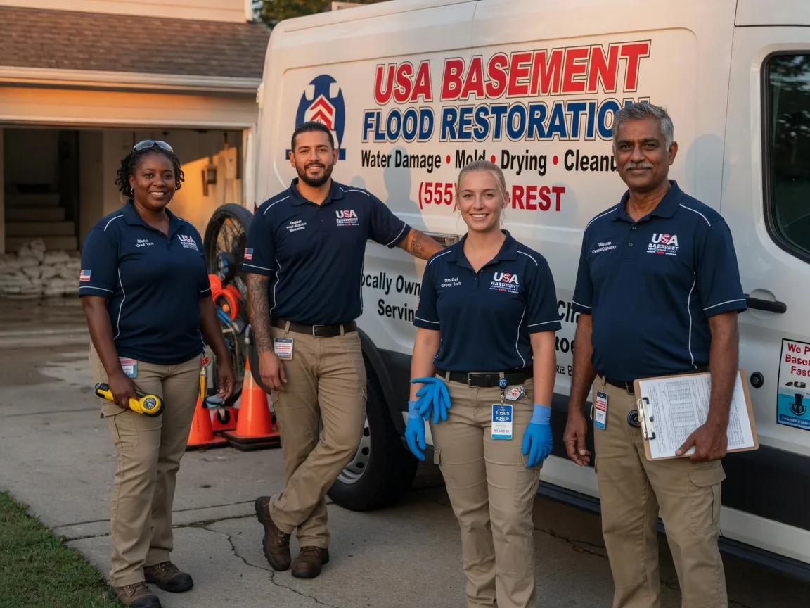 Basement Flood Cleanup company in Cranesville, PA
