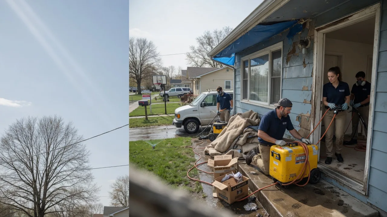 Basement Flood Cleanup in Cranesville, PA near me